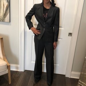 Dark grey Calvin Klein suit